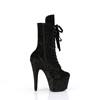 Pleaser - ADORE1045VEL Bottes de plateforme, Pole dance chaussures - Noir Product image